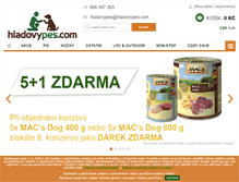 Tablet Screenshot of hladovypes.com